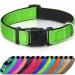 Joytale Dog Collar Reflective Dog Collar for Medium-Sized Dogs M Green M (Pack of 1) Green