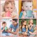 Silicone Sippy Cup with Straw for Baby 6 Months to 3 Years - No Spill Toddler Training Cup - 6oz (Blue) - Buy Online on SooperMarket.com