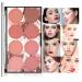 CCbeauty 8 Color Blush Palette Matte, Long Lasting Natural Glow Complexion Face Blushes, Bright Shimmer Blush Powder, Highlight Blush Palette, Professional Facial Makeup Blusher, Valentine's Day Gift Sets for Her, Girls Wo…