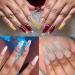 500pc Nude Pink Press on Coffin Nails - Acrylic Nail Art Tips for Women & Girls - Buy Online on SooperMarket.com