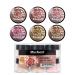 Mia Secret Colored Acrylic Nail Art Powder Collection - Rosegold 6PC