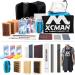 XCMAN Complete Ski Snowboard Tuning & Waxing Kit All-in-One Toolset with Iron Wax Edge Tuner & More for Perfect Winter Performance - Buy Online on SooperMarket.com
