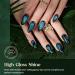 Beetles Green Gel Nail Polish Set - 6 Colors Forest Dark Green UV LED Soak Off - DIY Manicure Nail Kit for Home & Salon - Buy Online on SooperMarket.com