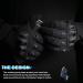 Touch Screen Airsoft Full Finger Gloves - Black Medium | Ideal for Motorcycle, Cycling, Hunting, and Outdoor Sports - Buy Online on SooperMarket.com