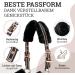 Esposita Halfter Champion Edition - Premium Soft Throw with Synthetic Fur (XFull/XWB Black/Rose Gold) - International Shipping Available - Buy Online on SooperMarket.com