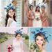 Bohue Butterfly Headbands Antenna Headband Butterfly Hairband Butterfly Fascinator Hat Hair Accessories for Woman Girls Kids (Blue) - Buy Online on SooperMarket.com