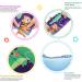 SOSPIRO Baby Cloth Book for Toddlers - Soft 3D Animal Tails Quiet Book | Safe Nontoxic Early Learning and Gifts for 0-3 Year Olds (Jungle) - Buy Online on SooperMarket.com