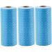 3 Rolls Kitchen Cloth 150 Sheets Disposable Dish Cloths Cleaning Cloths All Purpose Dish Cloths Non Woven Blue Cloths Wash for Kitchen Bathroom Window Glass - Buy Online on SooperMarket.com