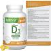 Benemax Vitamin D3 2500 IU For Healthy Bones Teeth and Helps Prevent Vitamin D Deficiency Plant Based & Vegan 360 Day Supply - Buy Online on SooperMarket.com
