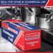 Ox Plastics 12x1000 Feet Premium Aluminum Foil - Industrial Strength for Food Service & Home Use - Buy Online on SooperMarket.com