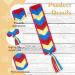FREEBLOSS Plastic Canvas Bookmark Kit - Set of 8 Sheets for Embroidery and Crafting Projects - Buy Online on SooperMarket.com