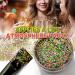 Buy Green Purple Gold Holographic Chunky Glitter - 25g for Mardi Gras Crafts Face & Body Art Nail Decorations - Fast International Shipping - Buy Online on SooperMarket.com