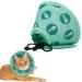 Heyu-Lotus Cat Cone Collar Soft Adjustable Cat Recovery Collar Protect The Neck Surgery Recovery Collar Pet Cone for Kittens Cat After Surgery Protective Wound Healing Green-M-21-28cm Green-M