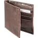 NFL Cincinnati Bengals Brown Leather Bi-Fold Wallet | Officially Licensed | Card and Money Holder | Gift Box Included - Buy Online on SooperMarket.com