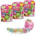 Inkee Bibi Blocksberg |3 Set Children's Bombs with a surprise magical bathing ball with Bibi Blocksberg Flummis 3x Bibi Blocksberg Bathing Bombs with Bull