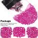 YHMQ 2160PCS Rhinestones for Nails | Crystal Peach Nail Crystals | SS20 Size 4.6mm & 4.8mm - Buy Online on SooperMarket.com