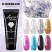 8pcs Nail Extension Gel Set - Premium Fast-Building Sequins Nail Art Gel for Professional Manicure - International Shipping Available - Buy Online on SooperMarket.com