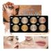 Beteligir 8 Color Highlighter Powder Palette - Facial Bronzers Illuminator Palette for Long Lasting Brilliant Skin - Face Makeup Set - Buy Online on SooperMarket.com