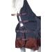 RL24 Weiddecke Full Neck 600D Waterproof Horse Blanket | Transition Rain Sheet | Polarfleece Lining | Size 145 cm Navy/Brown - Buy Online on SooperMarket.com