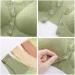 LoRier Comfortable Snap Lace Bras - Everyday Wireless Cotton Comfort Bras for Women & Girls | Full Coverage L Green - Buy Online on SooperMarket.com