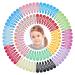 100Pcs Snap Hair Clips  Sublaga 2.76 Inch Bend Hair Clips  Metal Barrettes in 15 Assorted Color  No Slip Cute Solid Candy Color Hair Accessories for Girls  Women  Kids Teens or Toddlers (100pcs colorful)