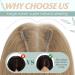 Clip in Hair Pieces for Women Extensions Toupee Hair Topper Hair Toppers for Thinning Hair Women Real Hair - Buy Online on SooperMarket.com
