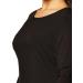 Women's Soft Crew Neck Underscrub Long Sleeve Tee Shirt - Large Black | 4881 Workwear Originals - Buy Online on SooperMarket.com
