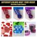 Gold Foil Flakes for Resin - 8 Bottle Set | Gilding Flakes for Nails, Crafts, Painting, Art, Slime - Gold, Silver, Copper, Red, Blue, Purple, Green, Peach - Buy Online on SooperMarket.com