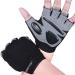 SAWANS Fitness Workout Gloves Gym Weight Lifting Gloves for Men Women Breathable Gymnasium Wrist Support Padded Deadlifts Exercise Training Pull Ups Short Wrist Medium