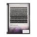 Dedila 96pcs Mixed 8-10-12-14mm/10-12-14-16mm Thick Base Dramatic Black Soft Cluster Individual False eyelashes Wide Stem 5D Volume Eye Lashes Extensions (10-12-14-16mm)