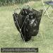 Trash Bags Holder Stand Outdoors Portable Trash Bag Rack Folding Garbage Holder Stand for Camping Picnic BBQ Camping Recycling Suitable in Bedroom Kitchen - Buy Online on SooperMarket.com