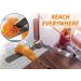 30ft High Reach Duster Kit with Extension Pole - Window Washer, Squeegee, Cobweb & Fan Blade Dusters - Telescopic Cleaning Set for High Ceilings - Buy Online on SooperMarket.com