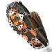 Crampons for Ice Snow Spike Cleats for Hiking Boots Walk Traction Microspikes Walking Stainless Shoe Grips Climbing Black X-Large