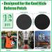 12 Pairs Referee Patch Hook and Loop Dots 3 Inch Self Sticky Circle Hook and Loop Round Adhesive Loop Tape Double Sided Hook and Loop Fasteners for Home Office School Wall Decor Tool Hanging - Buy Online on SooperMarket.com