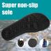 Metog Water Shoes Quick-Dry Aqua Socks Barefoot Slip-on for Beach Swim Yoga - Lit-stripe Black - Buy Online on SooperMarket.com