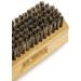 REMOS Double-Sided Hand & Nail Brush | Beech Wood with Natural Grey Bristles - Buy Online on SooperMarket.com