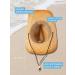 San Diego Hat Co. Women's Tea Stain Cowgirl Hat - One Size - Buy Online on SooperMarket.com