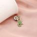 Buy Nurse Stethoscope Enamel Pin | Medical Brooch Gift for Doctors & Nurses - Green-S - Buy Online on SooperMarket.com