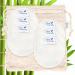 Blue Beautifly Eco-Friendly Bamboo Face Pads with Cotton Washable Bag | Natural Soft Bamboo Fabric Cleanses Skin and Detoxifies Pores | Environmentally Sustainable | Use-Wash-Dry-Reuse | Pack of 6