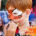 24-Piece Face Paint Stencils for Kids & Halloween Makeup - Vivid Style - Buy Online on SooperMarket.com