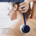 PMD Clean Body - Smart Waterproof Cleaning Device with Silicone Brush & Attachments | SonicGlow Vibration for Cleansing Peeling & Massaging - Navy - Buy Online on SooperMarket.com