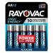 Rayovac AA Batteries Alkaline Double A Batteries (12 Battery Count) AA 12 Count (Pack of 1)