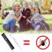 Helperfect 2in1 Stainless Steel Tick Pliers for Dogs & Cats - Gentle & Effective Tick Remover - Premium Tick Tweezers & Hooks for Pet Owners - Violet - Buy Online on SooperMarket.com