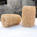 Organic Loofa Bath Sponge Set - 2 Exfoliating Scrubbers | Naturally Grown Loofah - HealthGoodsIn - Buy Online on SooperMarket.com