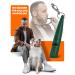 Qomfy Home dog pipe with bracelet and collar (green) - ideal for the recall - dog training accessories - educational aids for dogs - dog whistle