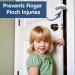 Wittle Door Pinch Guard - 4pk | Baby Proofing Doors with Soft Foam Stopper | Prevent Finger Injuries & Locking Accidents | Child & Pet Safety - Buy Online on SooperMarket.com