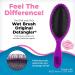 Buy Wet Brush Original Detangler Brush - Purple | Tangle-Free Hair Solution - Buy Online on SooperMarket.com