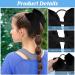 50 Pcs Large Cheerleading Bow Set - 8'' Jumbo Bows with Ponytail Holder for Teen Girls Cheerleader Outfit - College Sports Hair Accessories - Buy Online on SooperMarket.com
