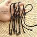 AICILY 5PCS Natural Hair Ties Afro Puff Ponytail | Adjustable Length Hairband for Thick Braided Natural Hair | No-Slip Design - Buy Online on SooperMarket.com