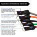 TheFitLife Exercise Resistance Bands with Handles - 5 Stackable Fitness Bands up to 300 lbs - Includes Handles, Ankle Straps, Door Anchor & Carry Bag - Buy Online on SooperMarket.com